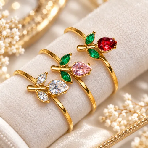 Mini tulip ring series